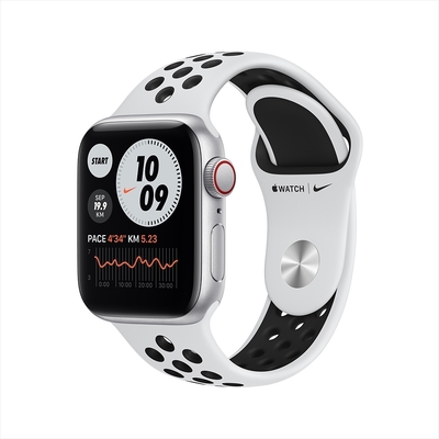 Apple Watch Nike+SE 40mm 鋁金屬錶殼配Nike運動錶帶(GPS) | SE系列