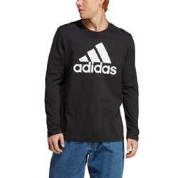 【Adidas 愛迪達】 M BL SJ LS T 圓領長袖T恤 男 - IC9308