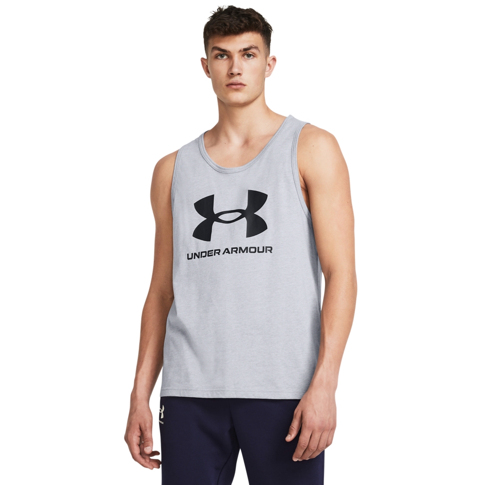 【UNDER ARMOUR】男 SPORTSTYLE LOGO 背心_1382883-035