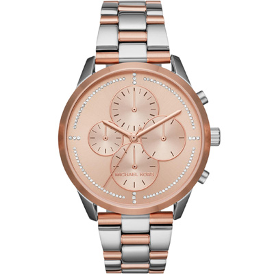 Michael Kors Slater 活躍計時時尚腕錶(MK6520)