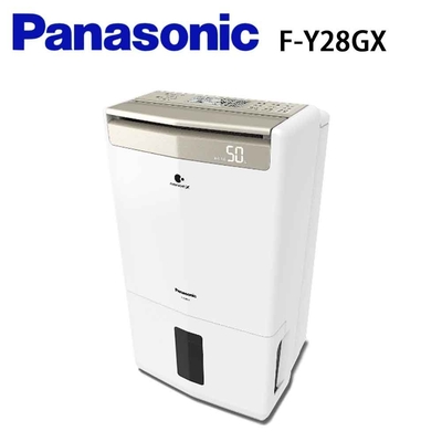 【限時特賣】Panasonic國際牌 14L 1級ECONAVI W-HEXS清淨除濕機 F-Y28GX 白色