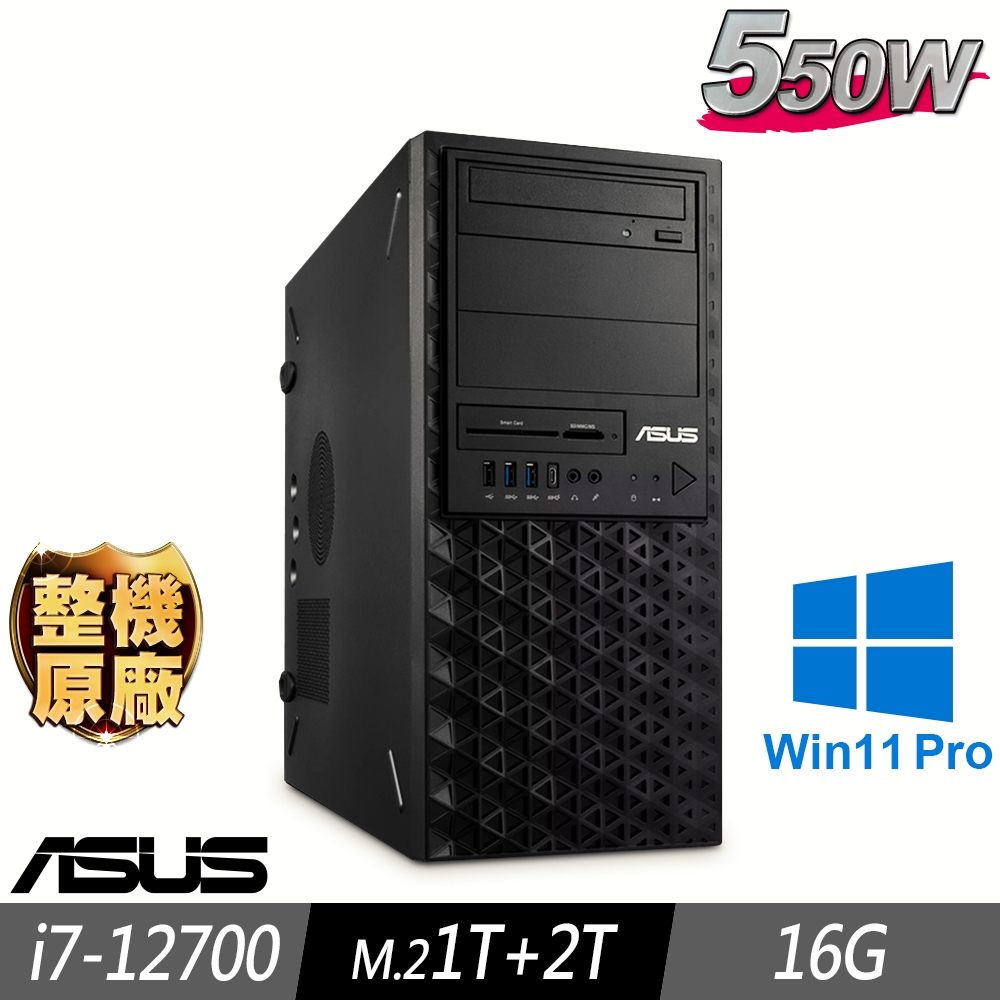 ASUS 華碩 WS760T 工作站 i7-12700/16G/M.2-1TB+2TB/W11P