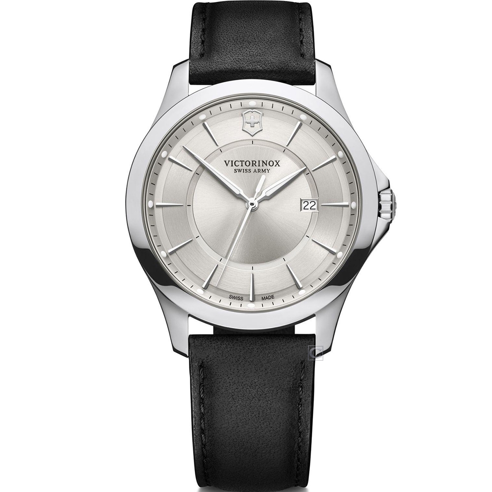 Victorinox Alliance 經典正裝時尚紳士腕錶(VISA-241905)/40mm
