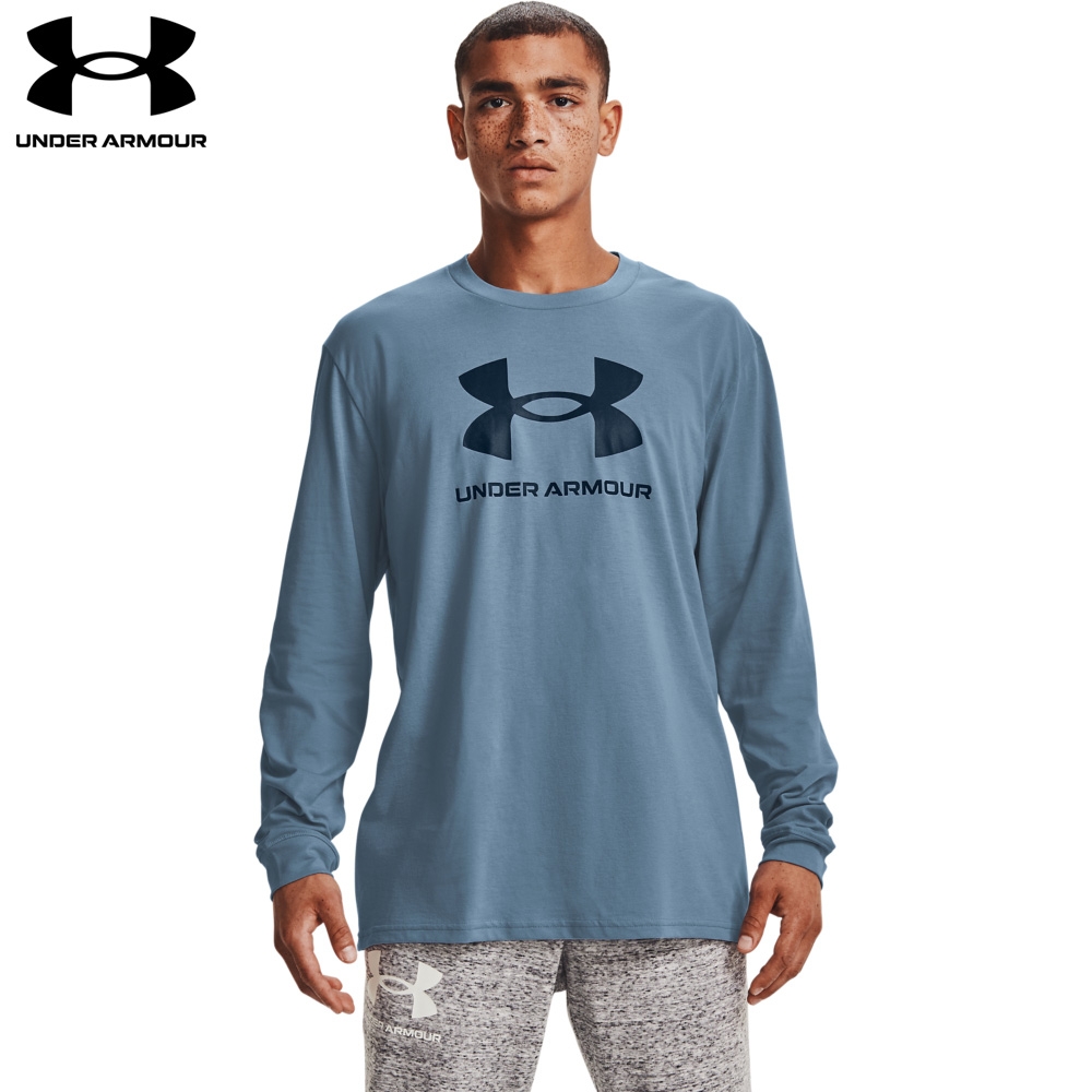 【UNDER ARMOUR】UA 男 Training Graphics長T-Shirt(1362743-420,Loose)-優惠商品