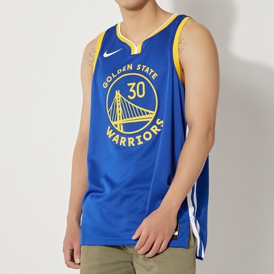 Nike Gsw Mnk Df Swgmn Jsy Icn 22 男 藍色 NBA 勇士 籃球 背心 DN2005-401