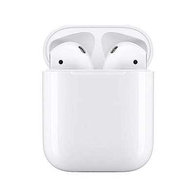 APPLE 2019 AirPods 藍芽耳機 搭配有線充電盒 (第2代)