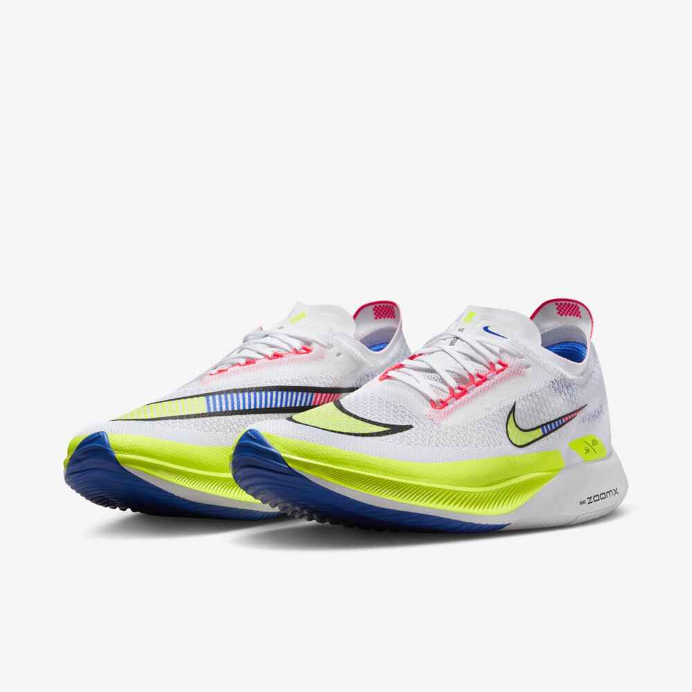 Nike ZoomX Streakfly PRM [DX1626-100] 男慢跑鞋運動路跑馬拉松白螢黃