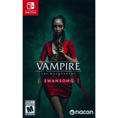 吸血鬼：惡夜獵殺 天鵝之歌 Vampire: The Masquerade - NS Switch 中英日文美版