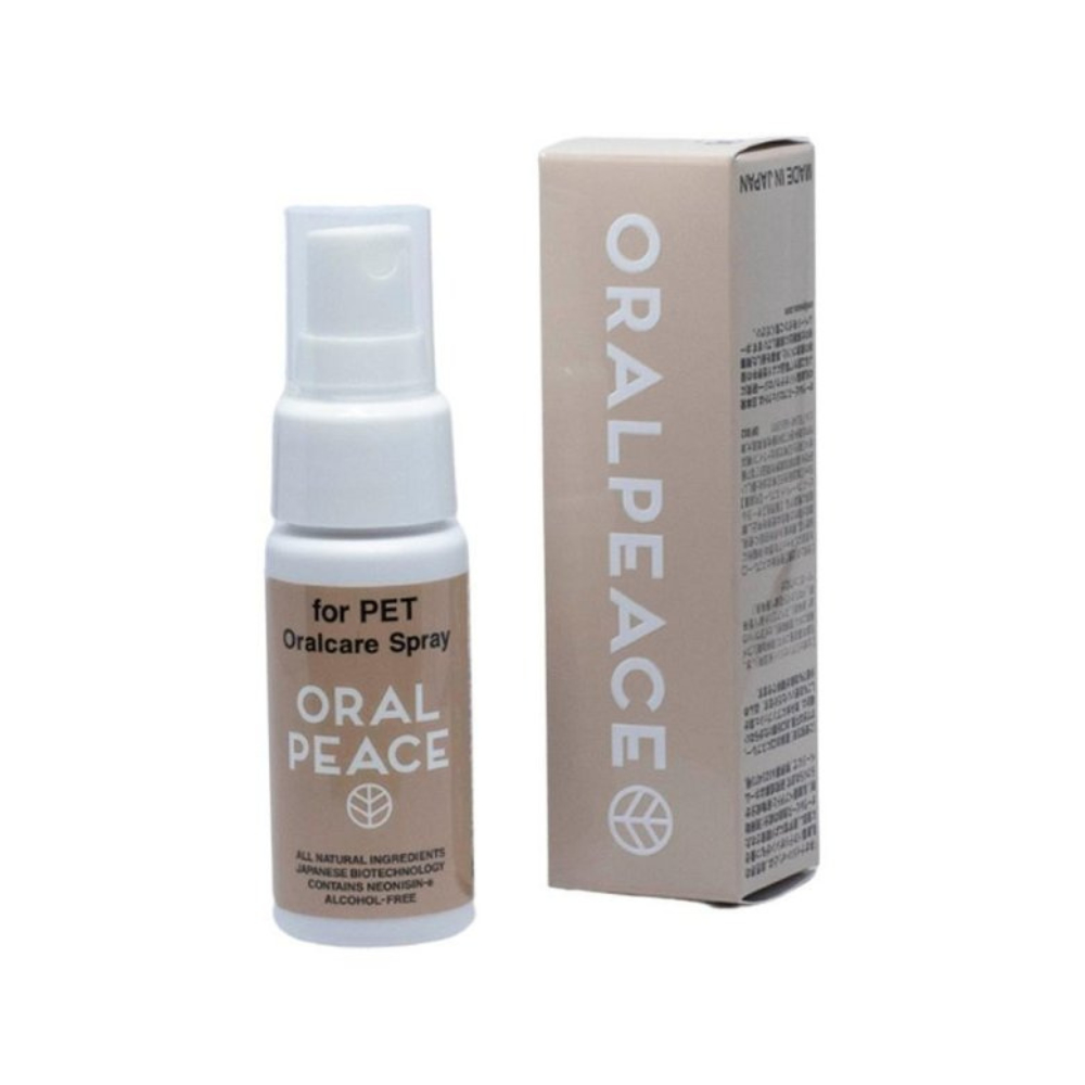 日本ORALPEACE口樂平《口腔細菌對策》日本專利寵物口內噴霧 30ml x 2入組