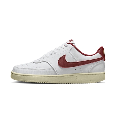 NIKE W COURT VISION LO NN 女休閒鞋-白紅-DH3158106