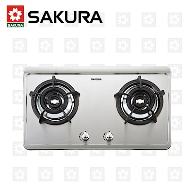 櫻花牌 SAKURA 雙內焰安全檯面爐 G-2720KS 桶裝瓦斯 限北北基配送