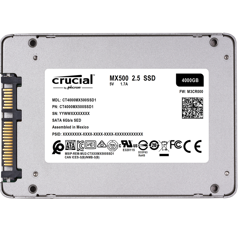 Micron Crucial MX500 4TB SSD | Micron 美光| Yahoo奇摩購物中心