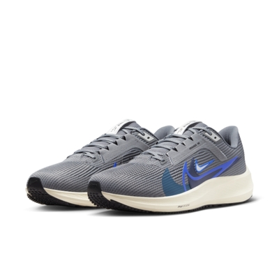 NIKE 慢跑鞋 男鞋 運動鞋 緩震 AIR ZOOM PEGASUS 40 PRM 灰藍 FB7179-002