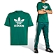 Adidas Trefoil T-Shirt 男款 綠色 經典 三葉草 基本款 上衣 T恤 運動 短袖 IR7976 product thumbnail 1