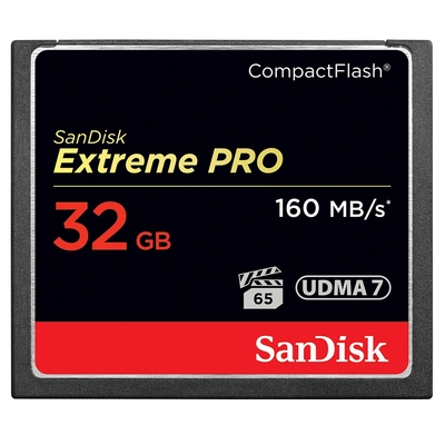 SanDisk Extreme Pro CF 32GB 記憶卡 160MB/S (公司貨)