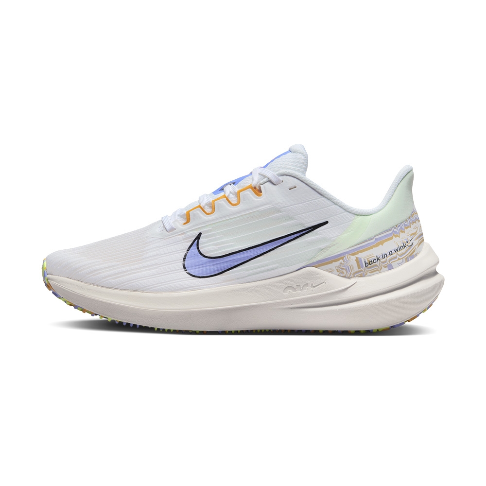 Nike W Air Winflo 9 PRM Premium 女鞋白色氣墊避震慢跑鞋DR8802-100