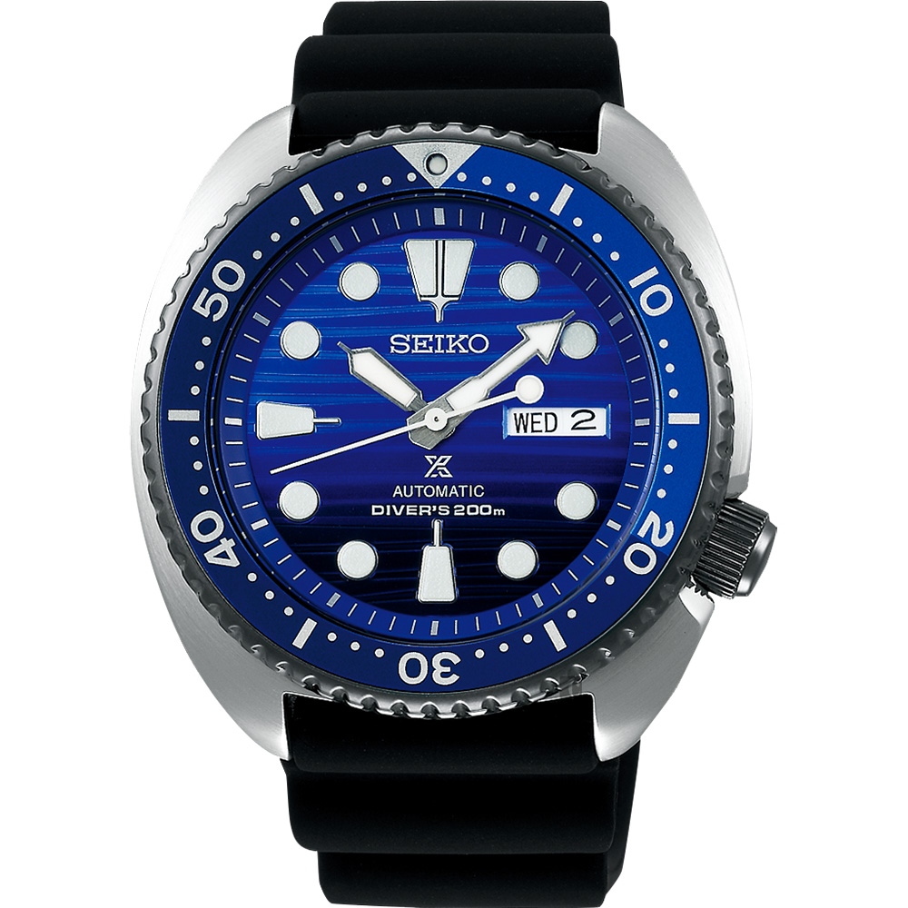 SEIKO 精工PROSPEX SCUBA 愛海洋藍鯨機械錶-45mm 4R36-05H0A