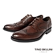 Tino Bellini 男款 歐洲進口翼紋雕花牛津鞋HM3T059-6(咖啡色) product thumbnail 1