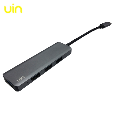 Uin優集 Type-C 轉 4埠 USB 3.1 HUB集線器(Uin-101)