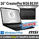 msi微星 CreatorPro M16 B13VI-1428TW 16吋 創作者筆電 (i7-13700H/32G/1T SSD/RTX A1000-6G/Win11Pro-32G特仕版) product thumbnail 1