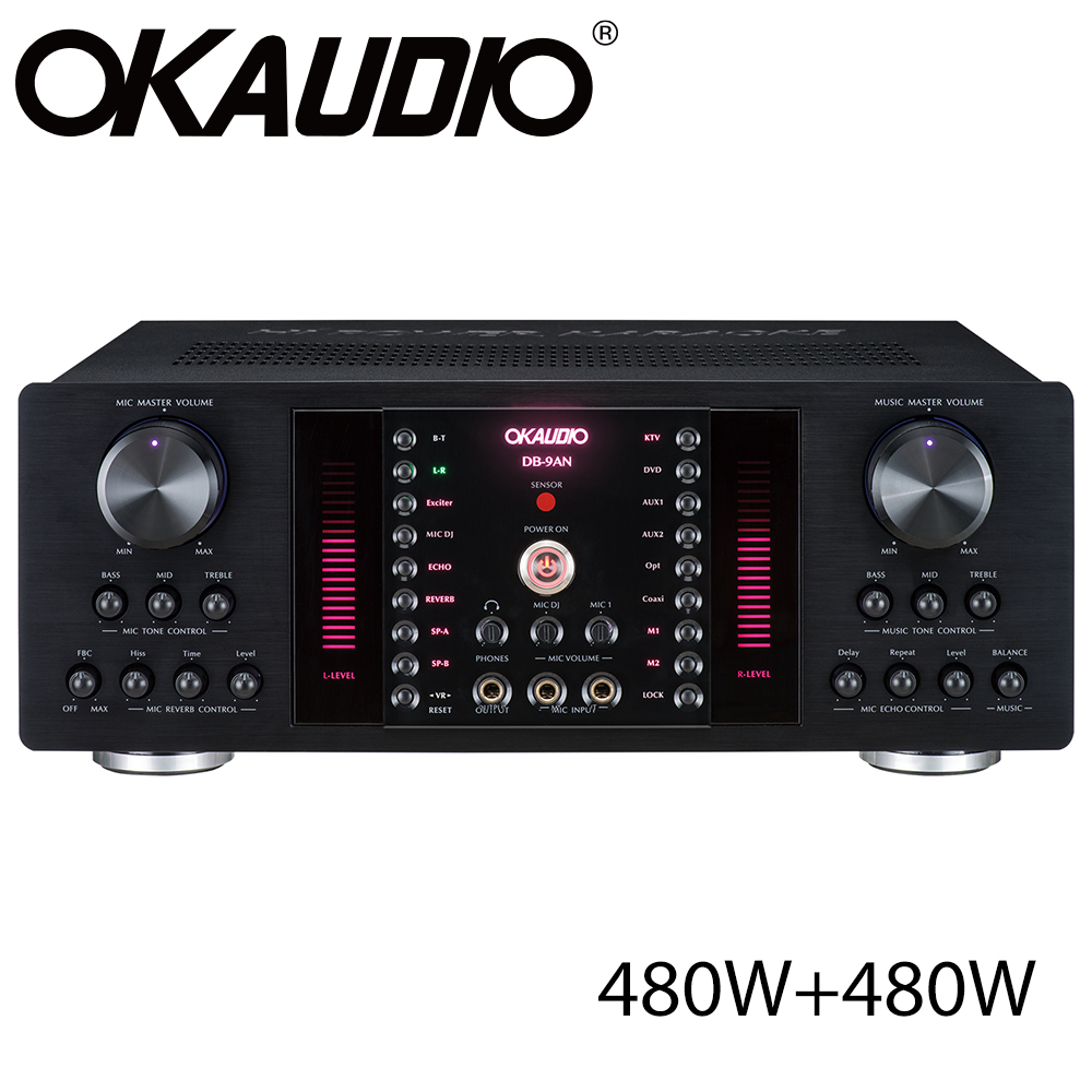 OKAUDIO 華城電子 DB-9AN 數位迴音卡拉OK綜合擴大機