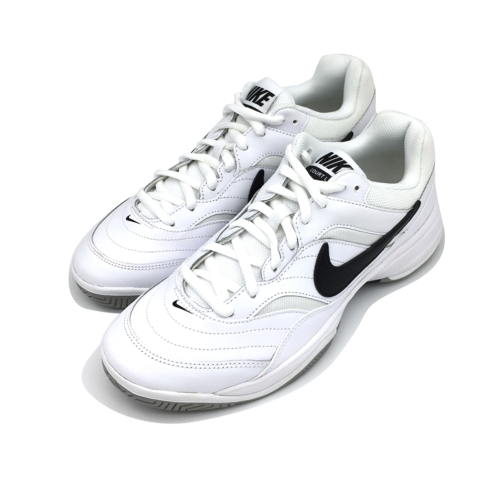 NIKE  COURT LITE 男 網球鞋 白黑勾