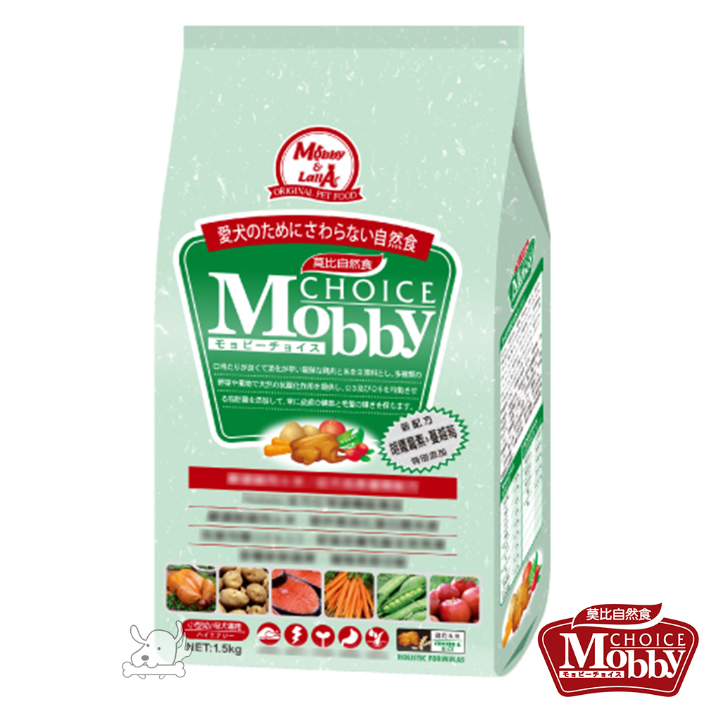 Mobby 莫比 雞肉+米 小型幼母犬配方飼料 3公斤 X 1包