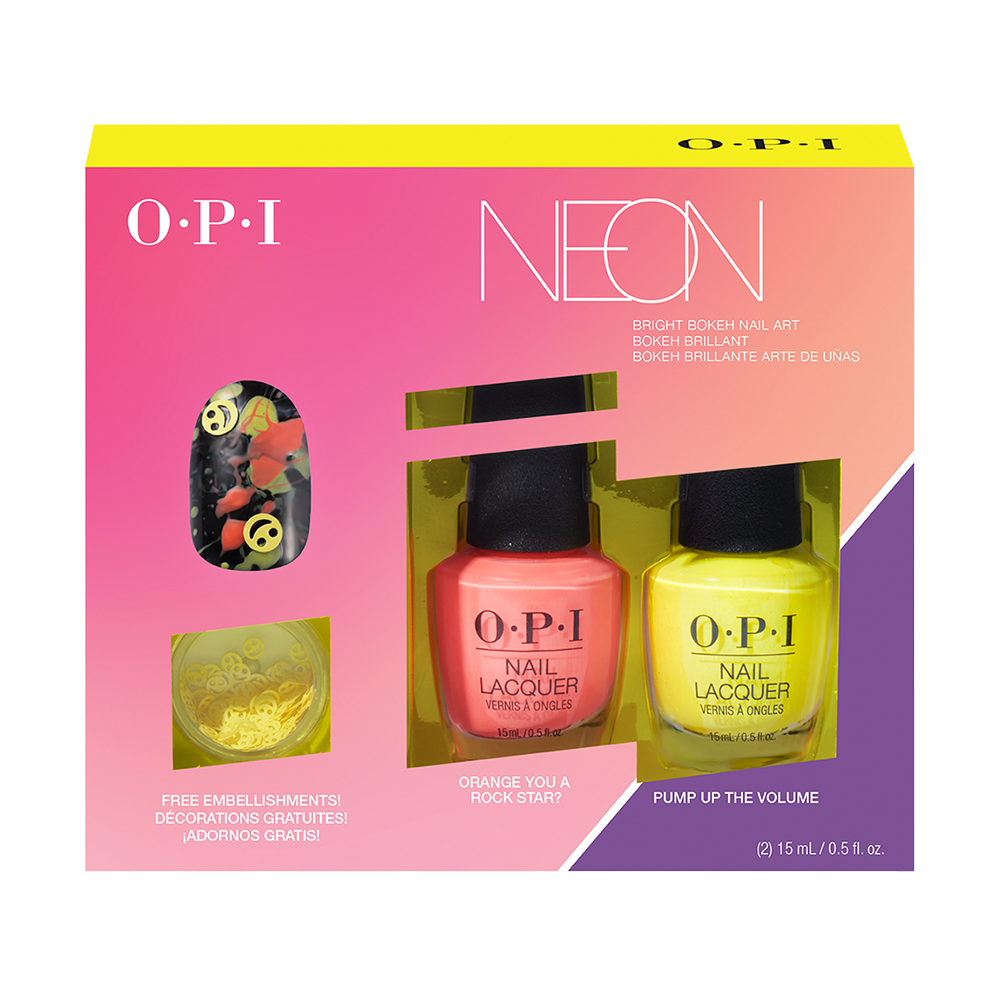 OPI 霓虹搖滾派對指尖霓光2入組 -DDN06 霓虹搖滾派對系列