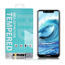 Xmart For  Nokia 5.1 Plus 5.8吋 薄型 9H 玻璃保護貼