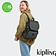 『猴子包』Kipling 立體K字母撞粉色拉鍊掀蓋後背包-CITY PACK product thumbnail 1