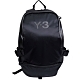 Y-3 RACER Backpack 山本耀司金屬光澤尼龍機能後揹包(黑色) product thumbnail 1