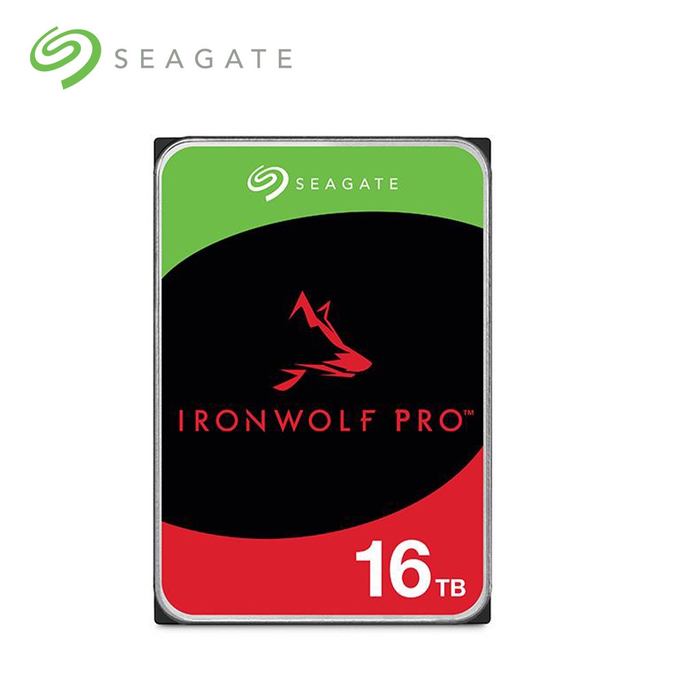 希捷那嘶狼Pro Seagate IronWolf Pro 16TB NAS專用硬碟(ST16000NT001