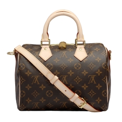 LV M41113 經典Monogram SPEEDY 25 手提/斜背波士頓包