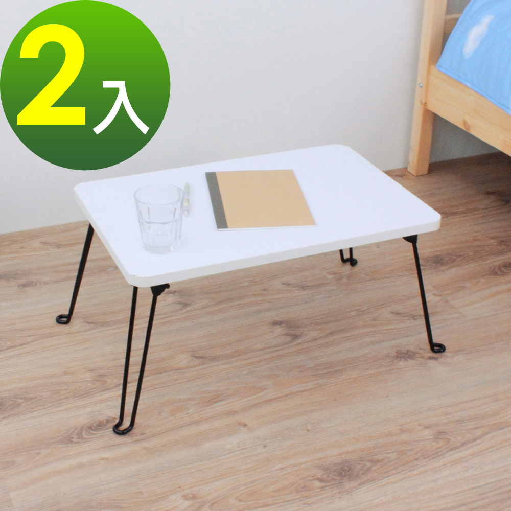 頂堅 折疊桌/野餐桌/和室桌-寬60x深40x高31/公分-二色-2入/組