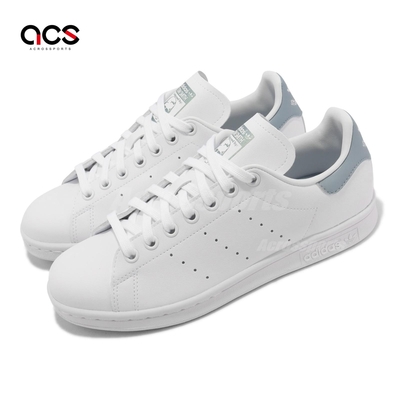 adidas 休閒鞋 Stan Smith W 女鞋 白 灰 小白鞋 史密斯 三葉草 愛迪達 GX4624