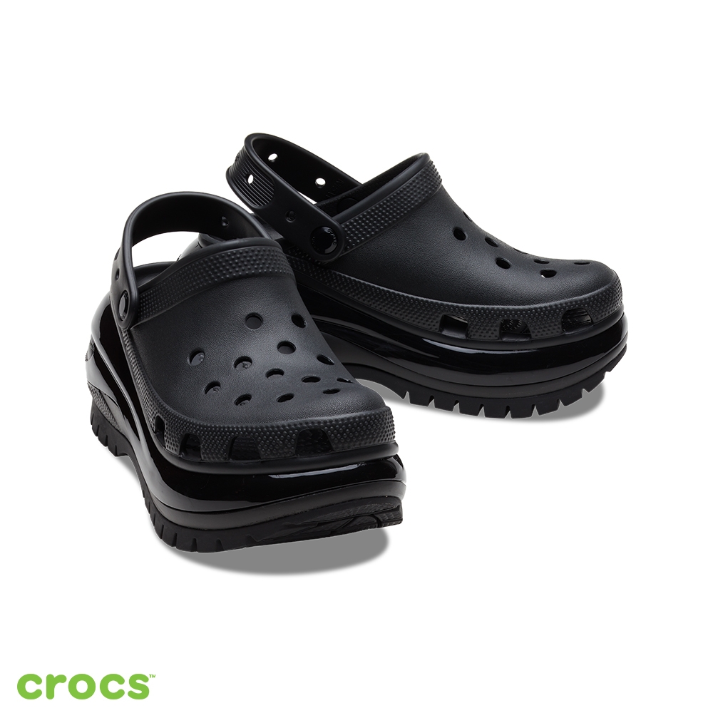 Crocs 卡駱馳(中性鞋) Mega Crush經典光輪克駱格-207988-001 | 洞洞鞋 