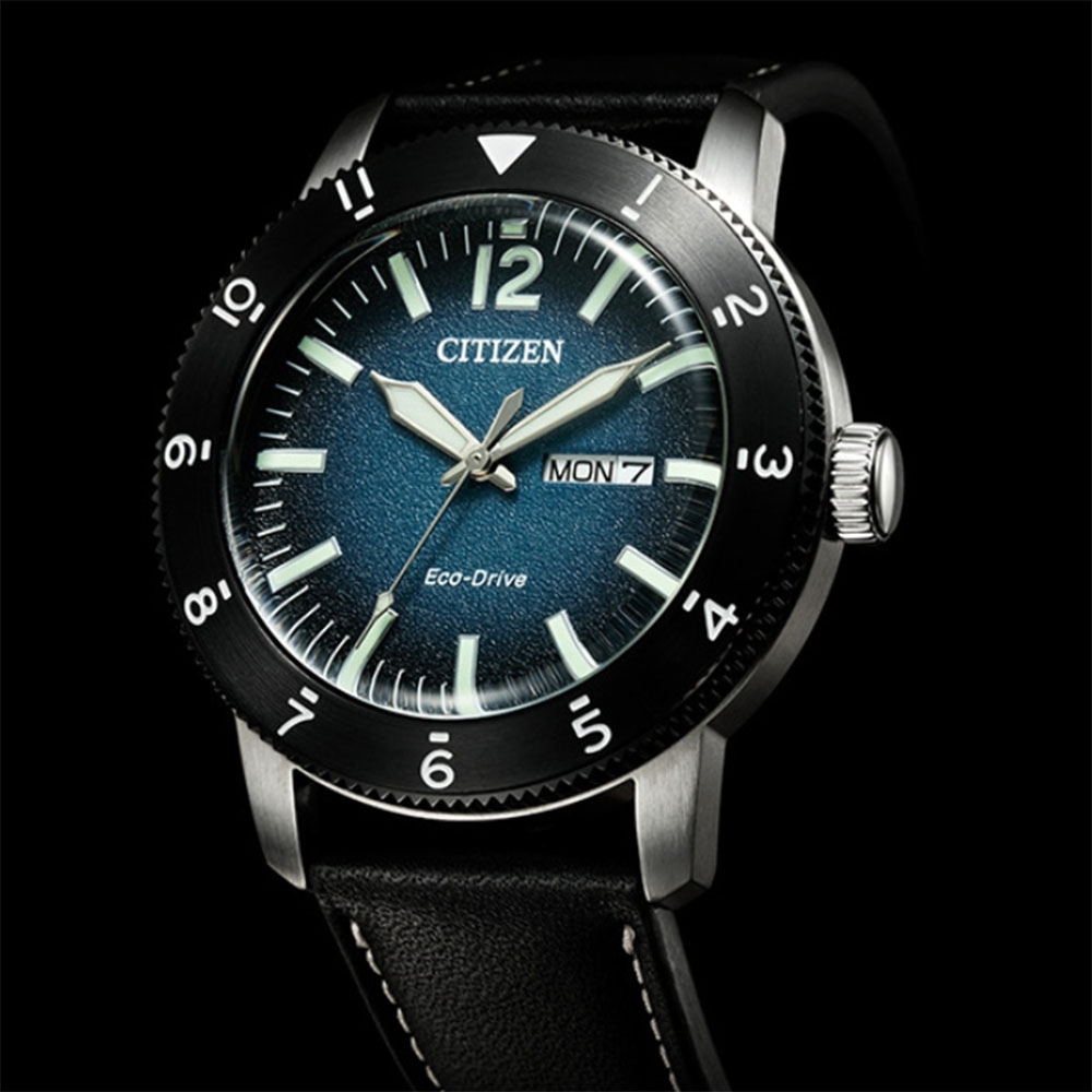 CITIZEN星辰GENT'S系列光動能運動時尚腕錶43.5mm/AW0077-19L | 光動能