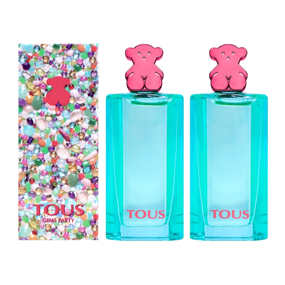 TOUS GEMS PARTY 小熊軟糖女性淡香水 4.5ml 小香 *2入組