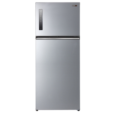 送7-11商品卡1200元★SAMPO聲寶 580公升雙門變頻彩紋銀冰箱SR-C58D-S9