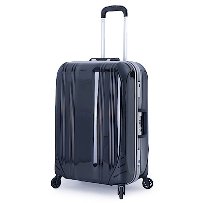 DF travel - 簡奢風華極光鏡面鋁框20吋行李箱-共4色