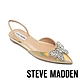 STEVE MADDEN-JIANNA 鑽面蝴蝶尖頭平底涼鞋-金色 product thumbnail 1