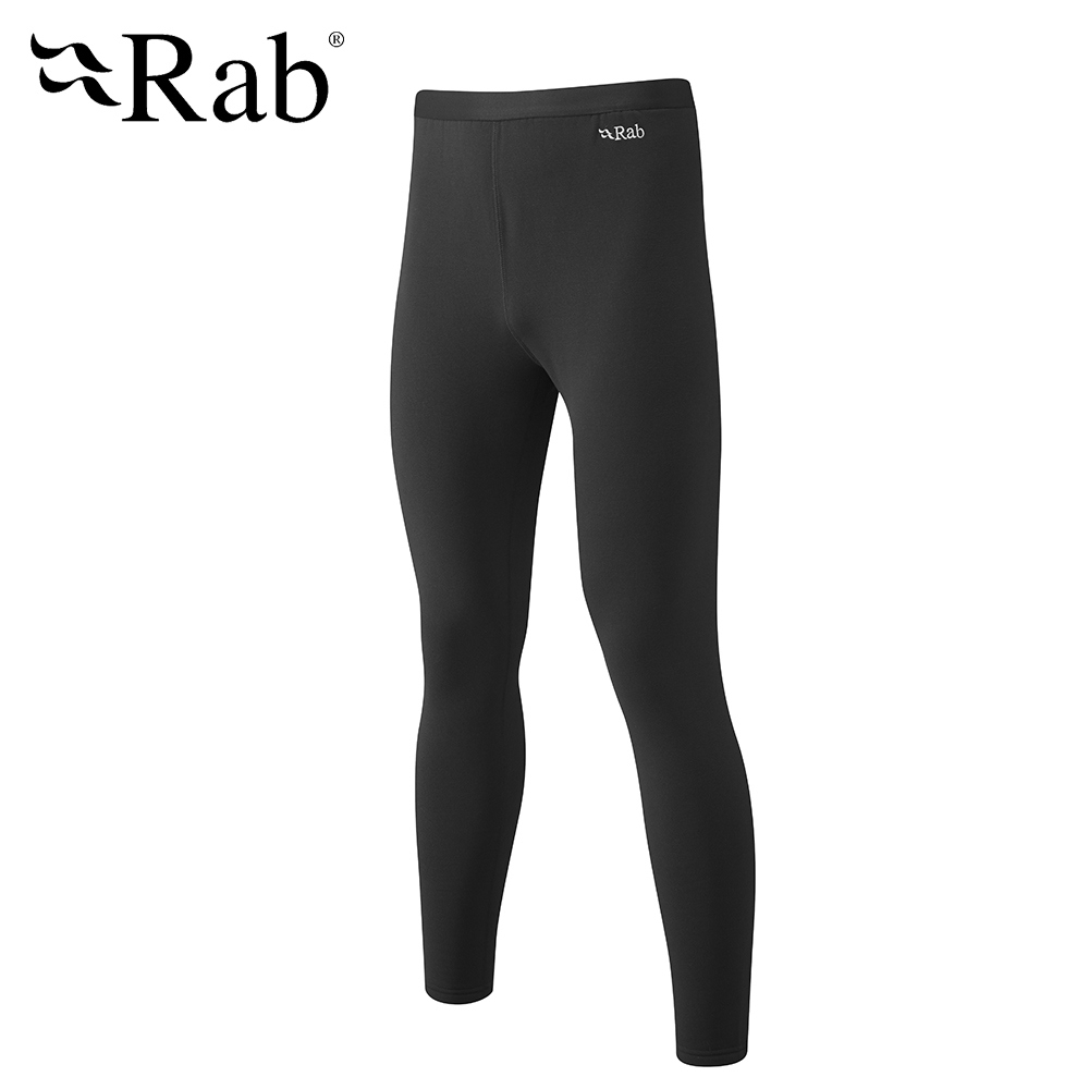 【RAB】Power Stretch Pro 保暖內搭褲 男款 黑色 #QFE40