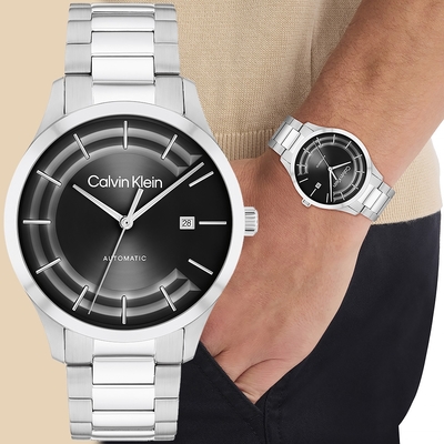 Calvin Klein CK Iconic 簡約機械錶 送禮推薦-40mm 25300021