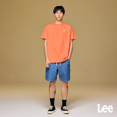 Lee 男款 涼感 908 牛仔短褲 中藍洗水