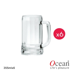 OCEAN 慕尼黑啤酒杯 355ML-小-6入組