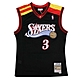 M&N G2二代 Swingman復古球衣 76人 歐洲巡迴賽 06-07 #3 Allen Iverson-SMJY4203-P7606AIVBLCK product thumbnail 1