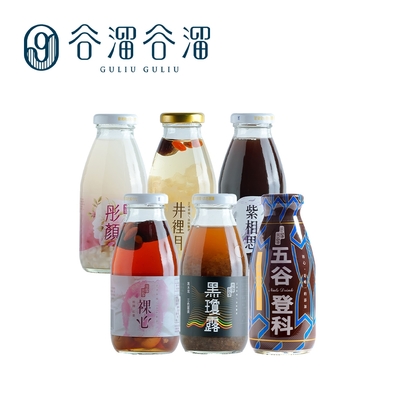 GULIU GULIU 谷溜谷溜養生飲品 珍愛元氣滿滿組合(6瓶/組)