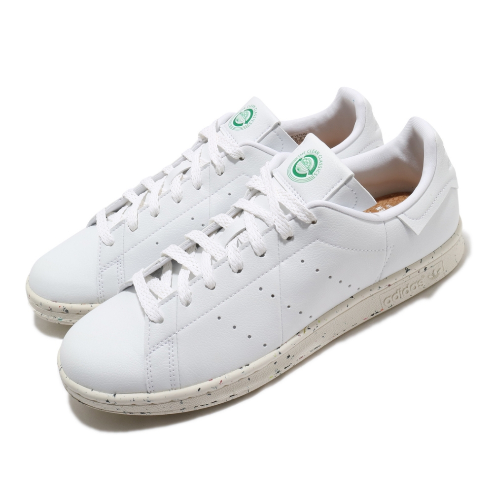 adidas 休閒鞋 Stan Smith 復古 低筒 男鞋 愛迪達 皮革鞋面 穿搭 基本款 白 米 FV0534