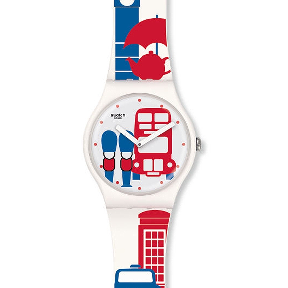 Swatch 原創系列手錶 11H30AM - 41mm