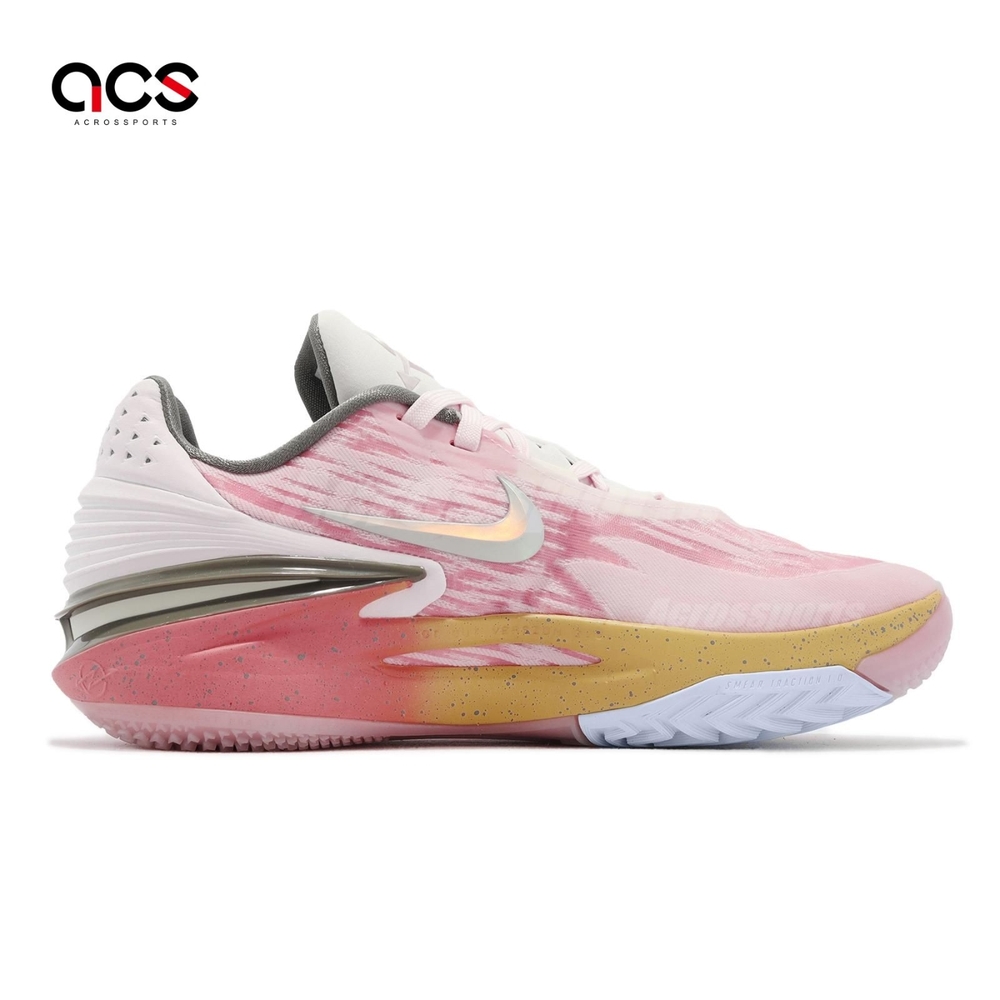 Nike 籃球鞋Air Zoom G T Cut 2 EP 粉紅Pearl Pink 男鞋DJ6013-602